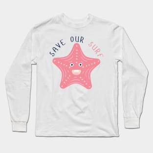 Starfish Save Our Surf Long Sleeve T-Shirt